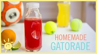 EAT  Homemade Gatorade [upl. by Airdnekal784]