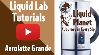 Liquid Lab  Aerolatte Grande Milk Frother [upl. by Seto364]