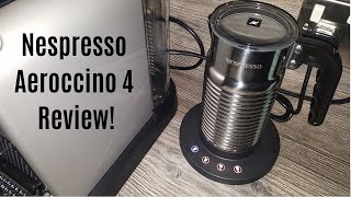 Nespresso Aeroccino 4 Milk Frother Review  Worth upgrading from the Aeroccino 3 [upl. by Eaned1]