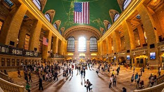 Walking Tour of Grand Central Terminal — New York City 【4K】🇺🇸 [upl. by Glory]