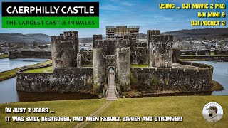 Caerphilly Castle  The Largest in Wales 2nd in Britain [upl. by Ingra]