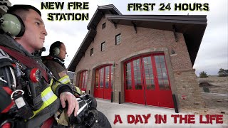 First 24 Hours in a New Fire Station  A Day in the Life [upl. by Ponce727]