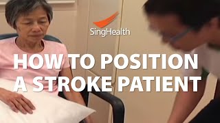 How To Position A Stroke Patient [upl. by Inan]