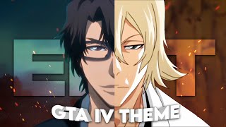 Aizen x Urahara  GTA IV Theme Edit [upl. by Amarette]